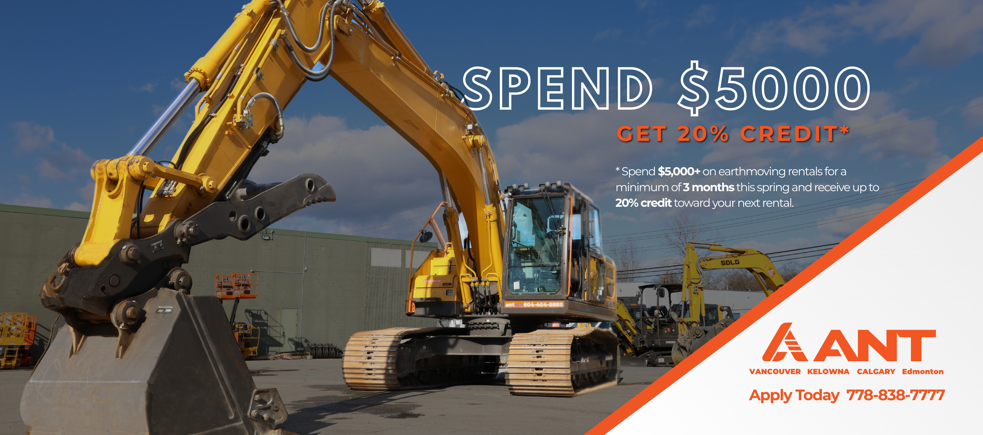 ANT equipment promotion