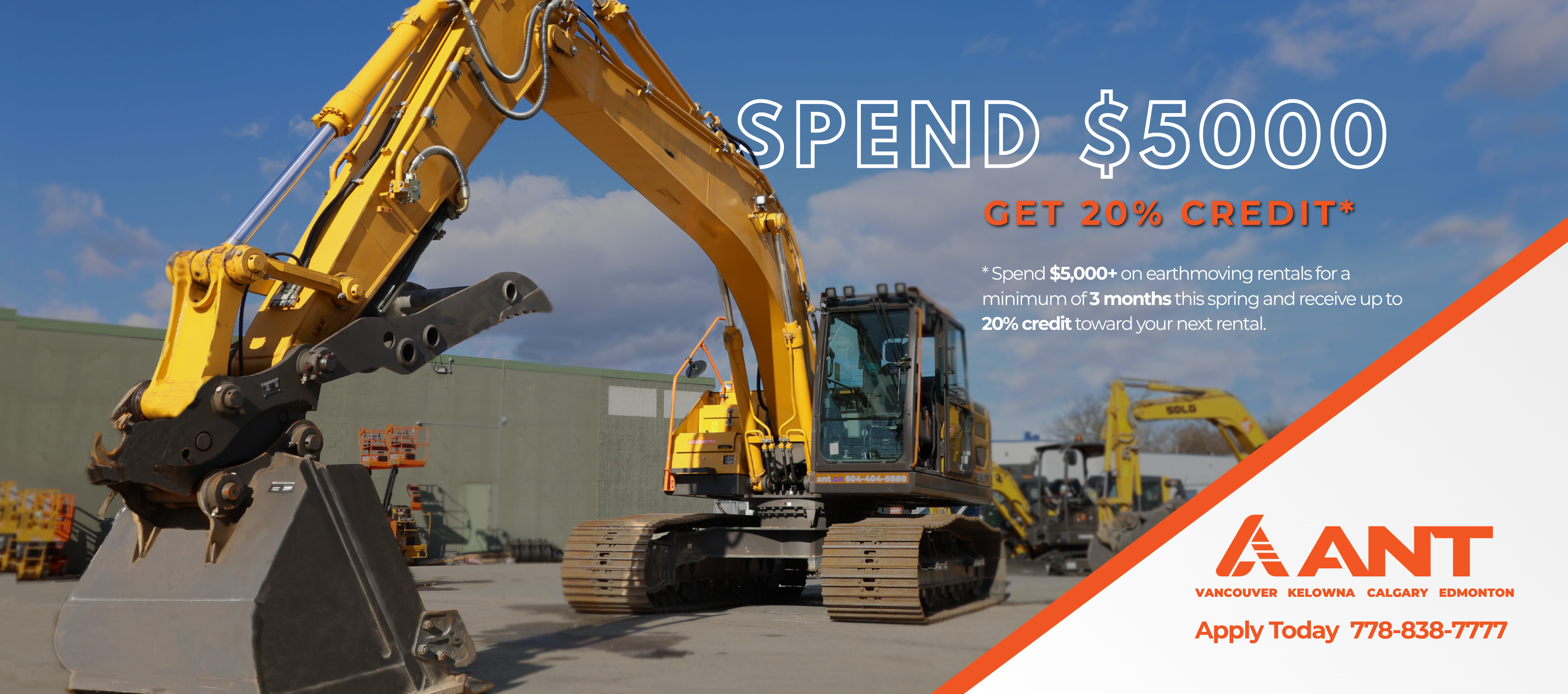 ANT equipment promotion