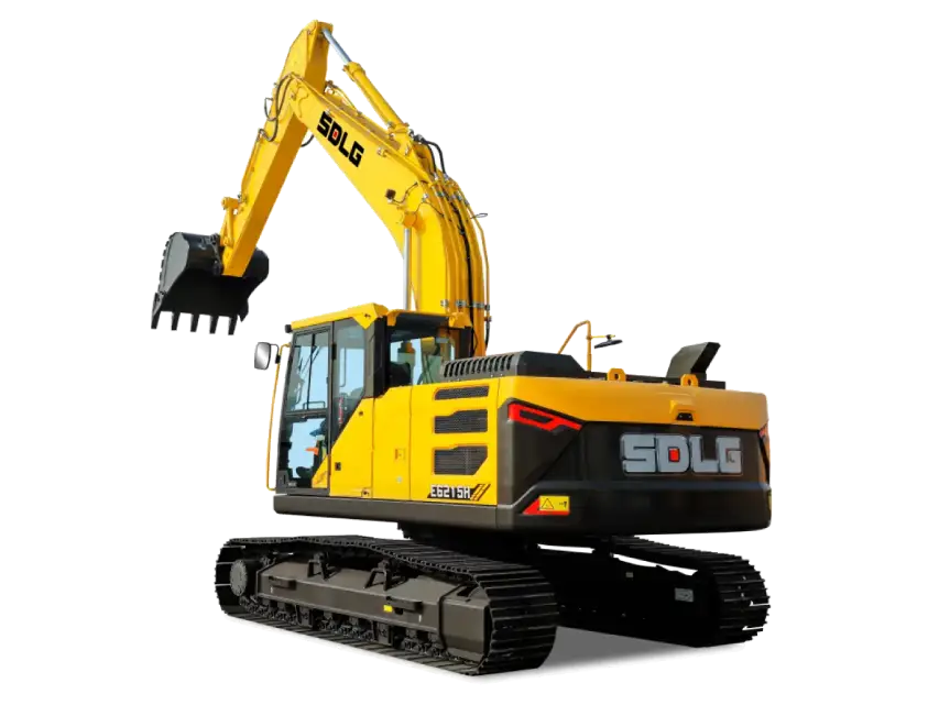 E6215H SDLG Medium Excavator 22.8 t (50,265 lbs) | 129.4 kW (173.5 hp)