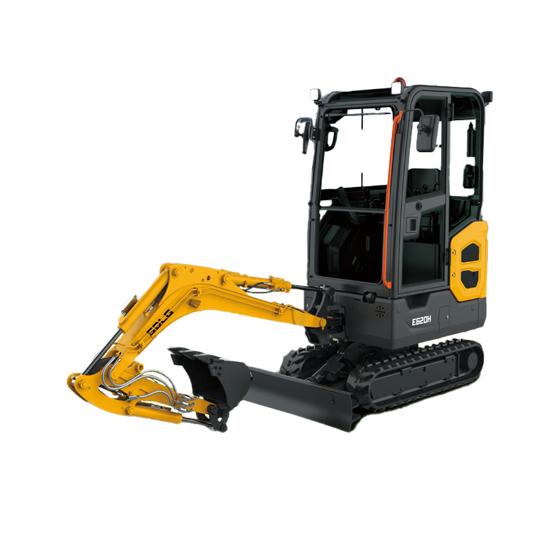 E620H SDLG Compact Excavator 2.2 t (4,927 lbs) | 14.6 kW (19.6 hp)